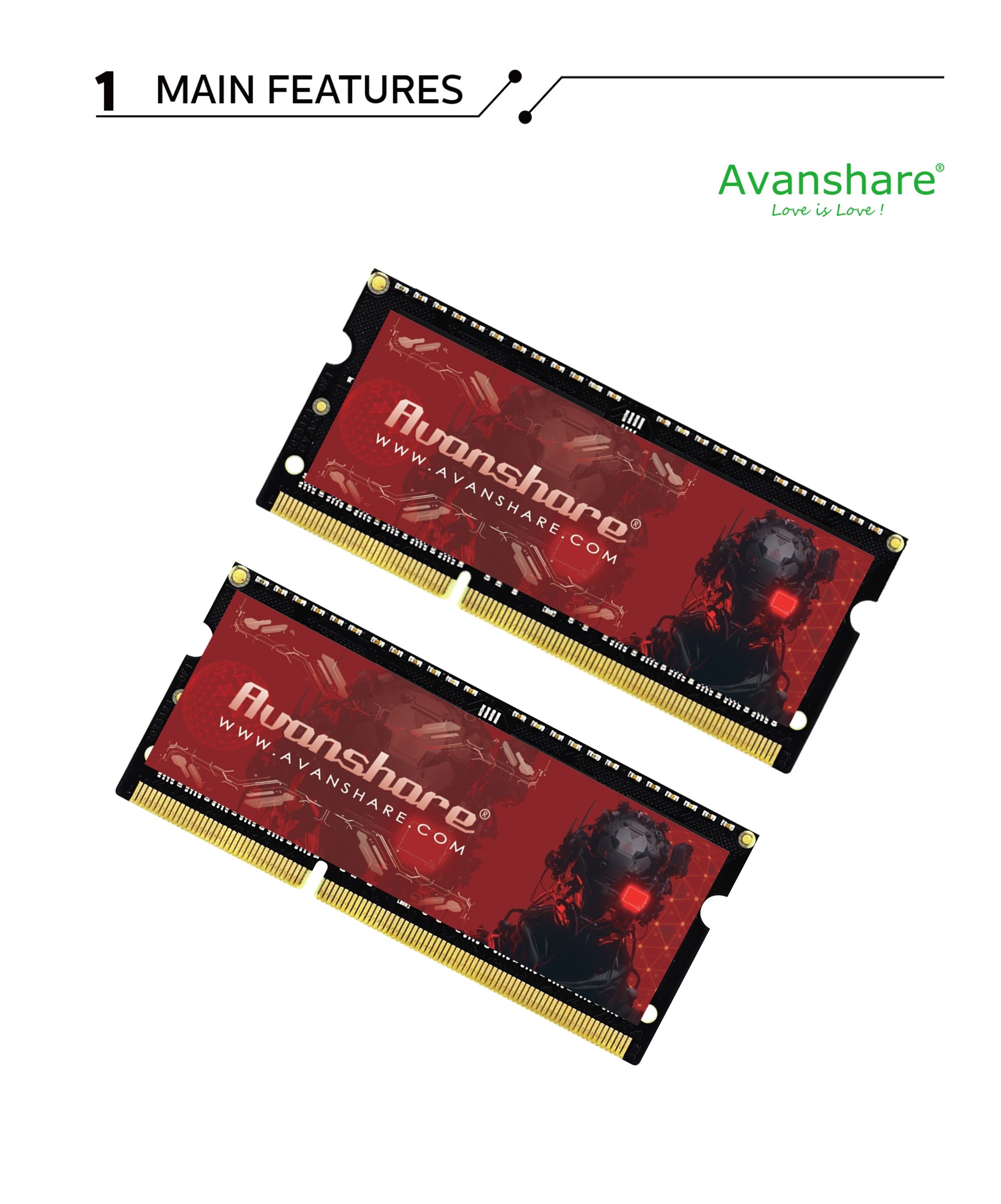 Avanshare Ram Memory DDR5 DDR4 - đánh giá và giá Ddr5 4800Mhz